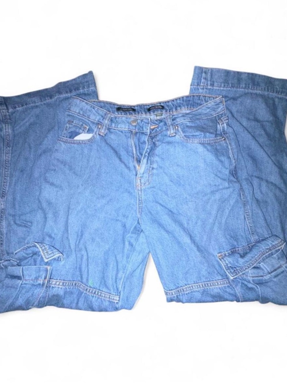 Wild fable Light Blue mid rise cargo Denim Jeans